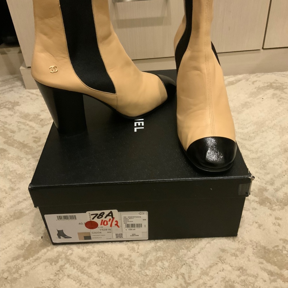 Brand new Chanel booties size 40.5